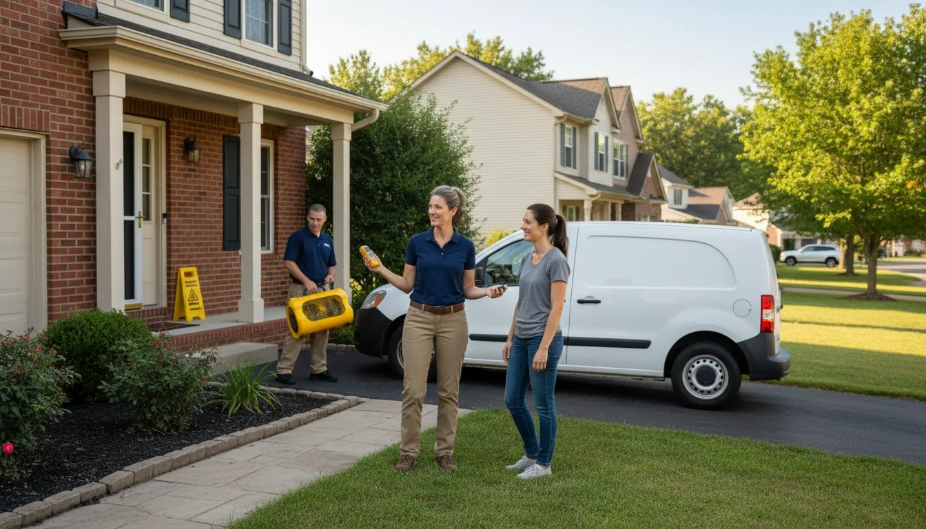 Water restoration image for Emergency Water Damage Restoration in Bruceville, IN